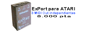 Expansores MIDI para Atari